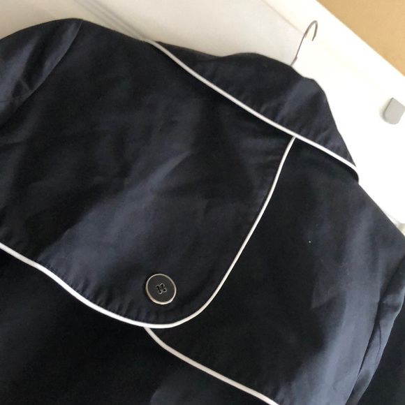 Tommy Hilfiger black and white Trench Coat - Picture 4 of 6